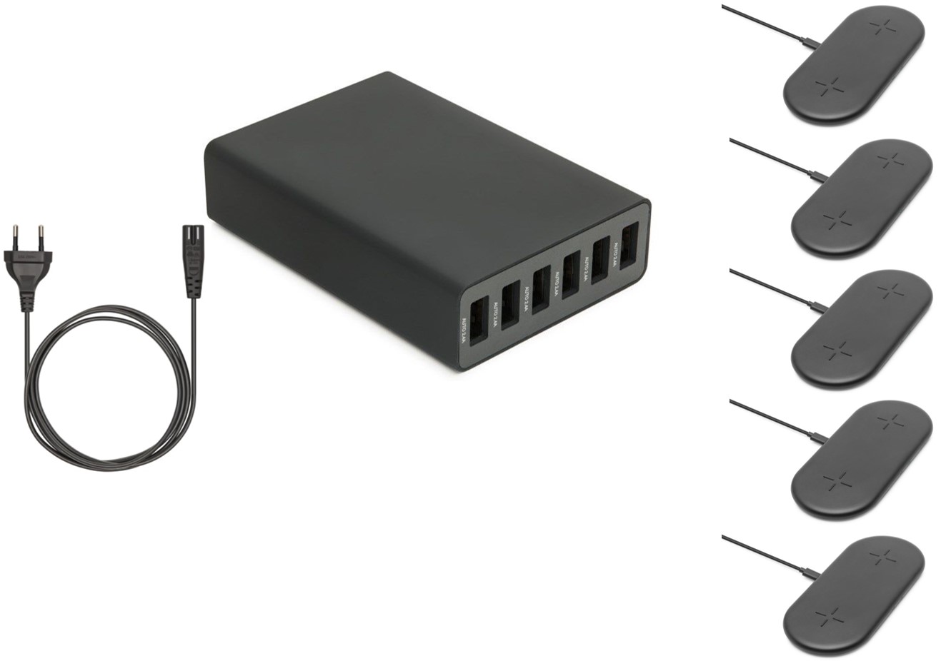 Bluetooth Man-In-Water, Inductive multicharger